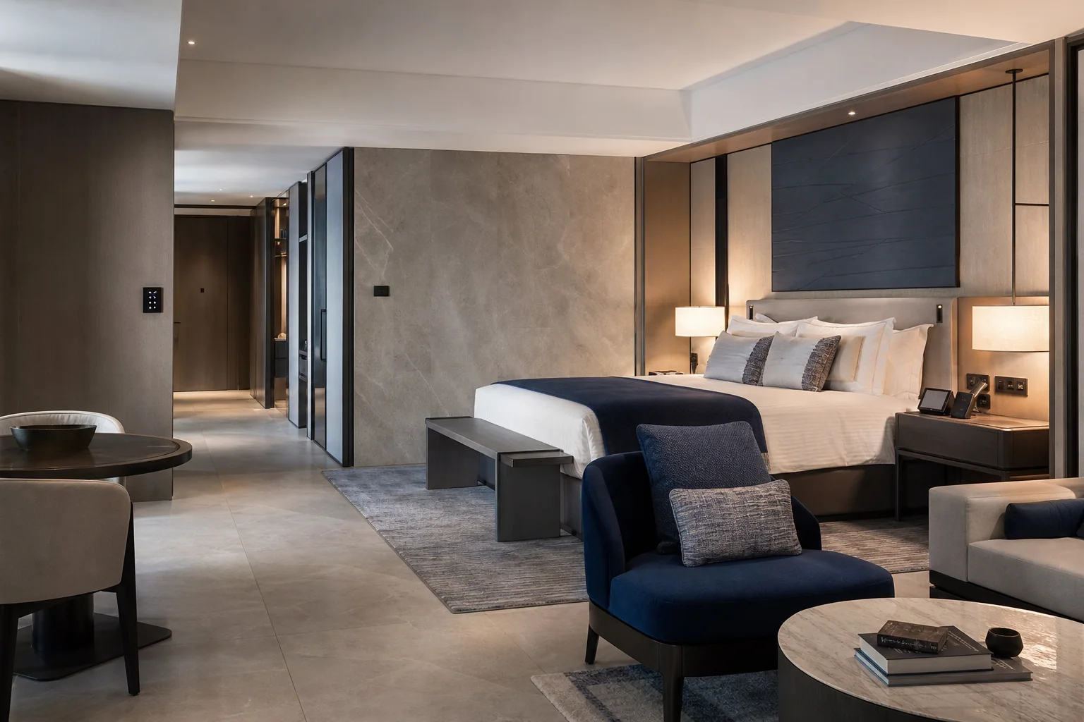 Trang chủ 30 Không gian phòng nghỉ khách sạn 5 sao được trang bị bởi Dedcor